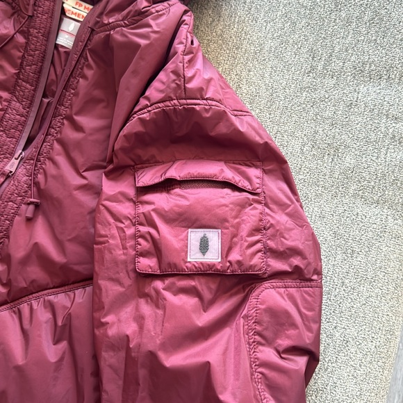 Free People Half Zip Puffer Jacket - Picture 2 of 7